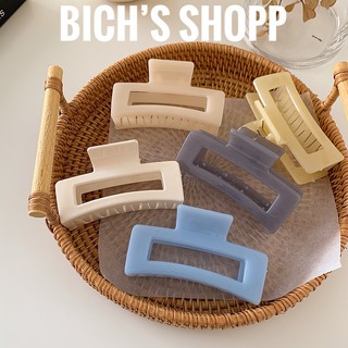 Kẹp tóc đẹp càng cua cỡ lớn thời trang phong cách Hàn Quốc nhiều màu