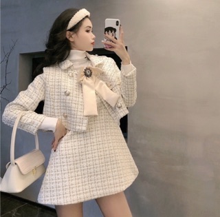 [ Kèm hình thật ] Set đồ style tiểu thư trà chiều 👸🏼