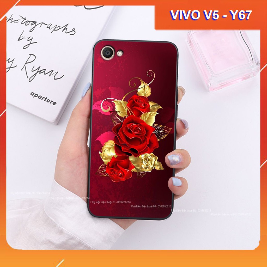 Ốp lưng Vivo V5 / V5 PLUS hình hình hoa, thiên nga, đẹp thời trang - CAO CẤP - SANG TRỌNG