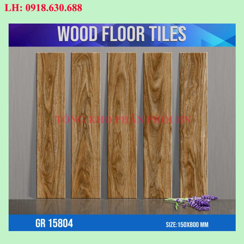 Gạch thẻ trang trí giả gỗ 15x80 sang trọng cho ốp lát nhà cửa nhiều mẫu mã đẹp