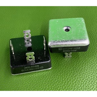 Diode Cầu nhôm MEXICO 50A 1000V MB5010 (Lưng nhôm)