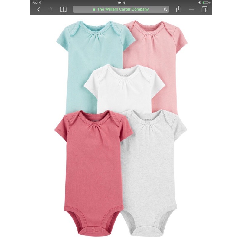 Bodysuit Carter's chính hãng-nhập Mỹ