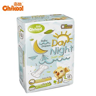 Chikool Day Night Tape Baby Diapers SINGLE PACK (M20 / L18 / XL16)