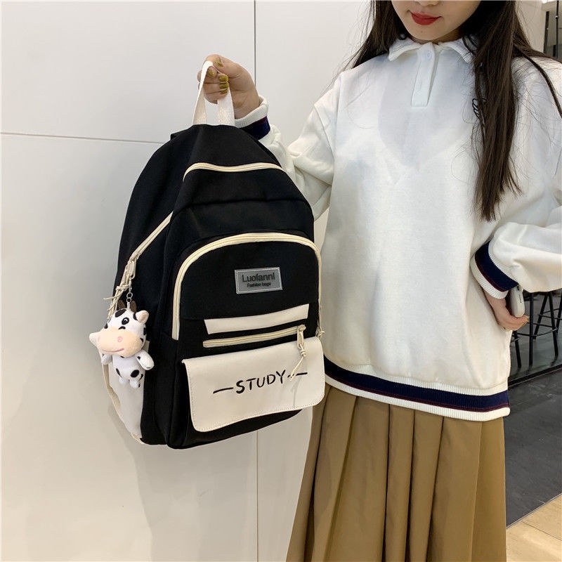 Ba Lô Đi Học Chống Thấm Nước Kích Cỡ Lớn Dành Cho Nữ