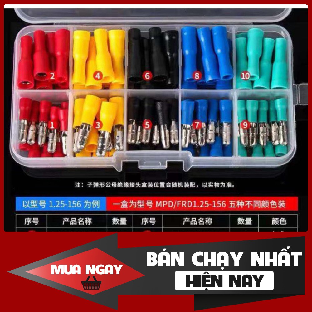 Đầu cos nối dây điện nhanh - cos dùng sửa chữa xe máy - ô tô
