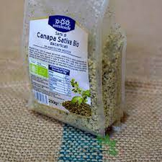 Hạt gai dầu hữu cơ tách vỏ Sottolestelle 250g Organic Hemp Seeds