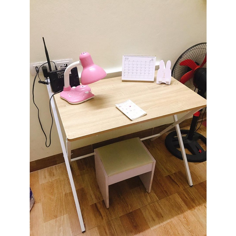 Bàn làm việc bàn học gấp gọn M SLIP hiện đại thông minh chính hãng IGA- GM11