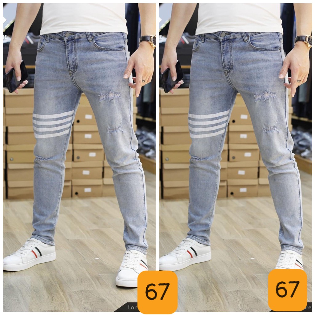 Quần Jean Nam Cao Cấp 🤜 FREESHIP 🤛 Quần Bò Nam Ống Côn Cao Cấp Form Chuẩn Co Giãn HG603 | BigBuy360 - bigbuy360.vn