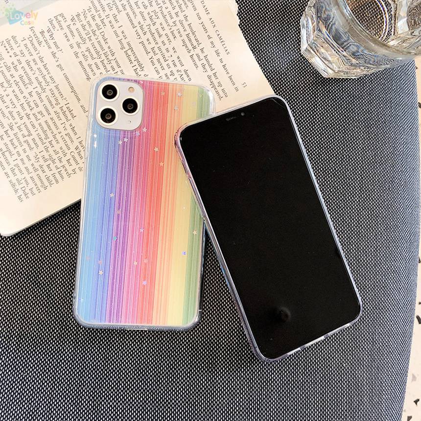 Ốp điện thoại họa tiết màu cầu vồng cho Oppo A31 2020 A5 A9 2020 A59 A59S F1S A5S A3S F15 A91 Reno 3 F9 Pro A83 | BigBuy360 - bigbuy360.vn