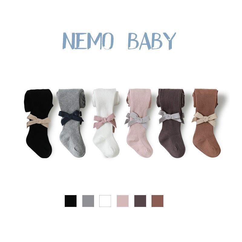 Quần Tất Trẻ Em Xuất Hàn Nemo Baby,Quần Tất Cho Bé Gái 6m - 8y