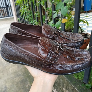Giày lười/mọi vây đuôi cá sấu mẫu mới bao đẹp!