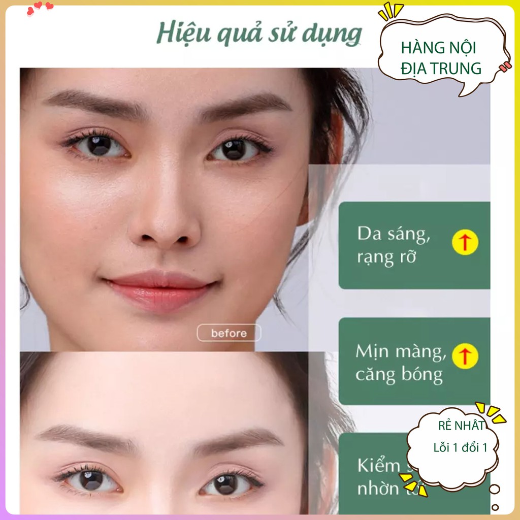 [Gía dùng thử ] Sét 3 Gói Mặt Nạ dưỡng da Mặt nạ ngủ chăm sóc da Dạng Thạch Collagen Tươi Firming Sleeping Mask