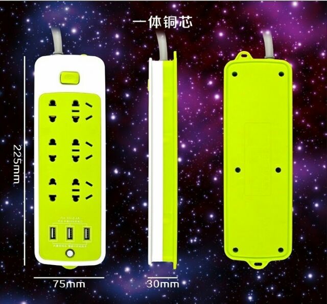 Ổ điện thông minh có 3 cổng usb