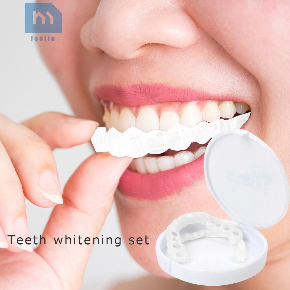 Bộ Hàm Răng Trên Và Dưới Bằng Silicone Giúp Làm Trắng Răng Trên Trên Và Dưới