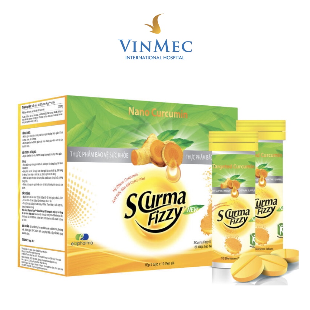 Viên sủi bảo vệ dạ dày, chống viêm Scuma Fizzy tại Vinmec