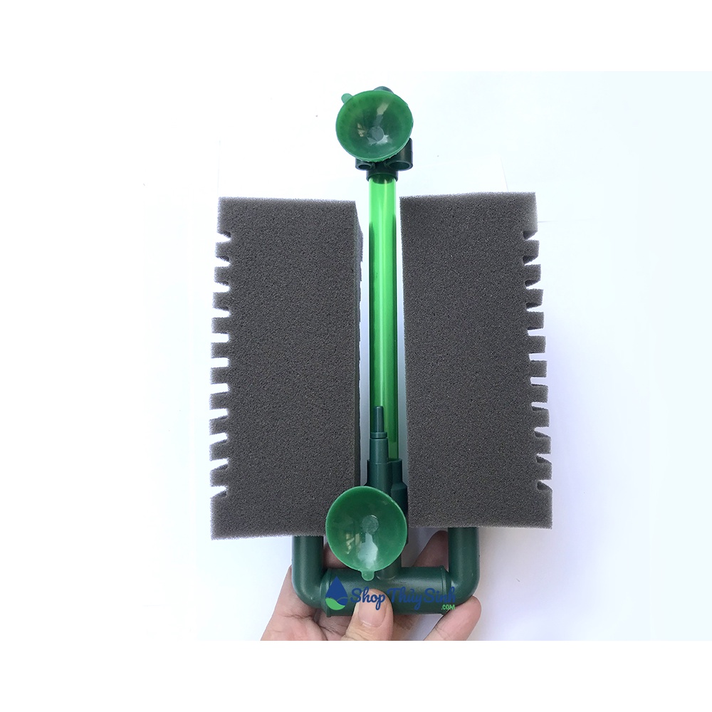 Lọc bio tam giác đôi chuyên cho hồ tép cảnh