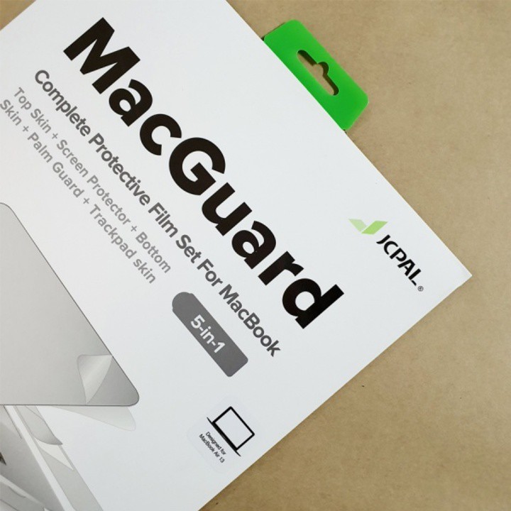 Bộ Dán Macbook Full JCPAL 5 in 1 Màu Bạc | BigBuy360 - bigbuy360.vn