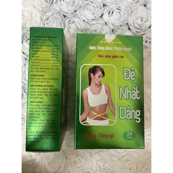 Viên Uống Giảm Cân Đệ Nhất Dáng