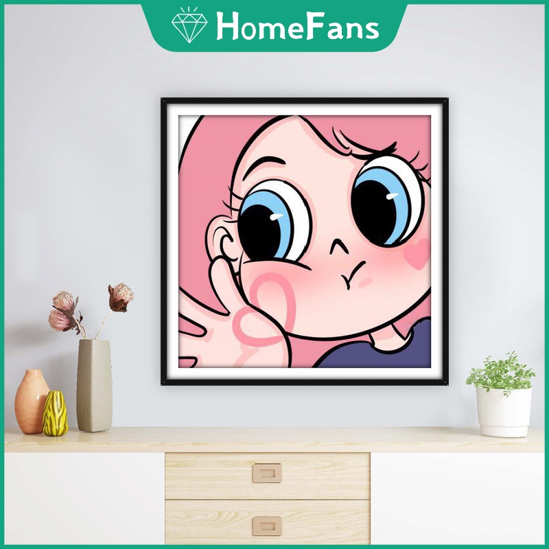 Star vs. the Forces of Evil Bộ Tranh Đính Đá 5D Tự Làm Hình Động Vật Hoạt Hình 30x30cm / 40x40cm / 50x50cm