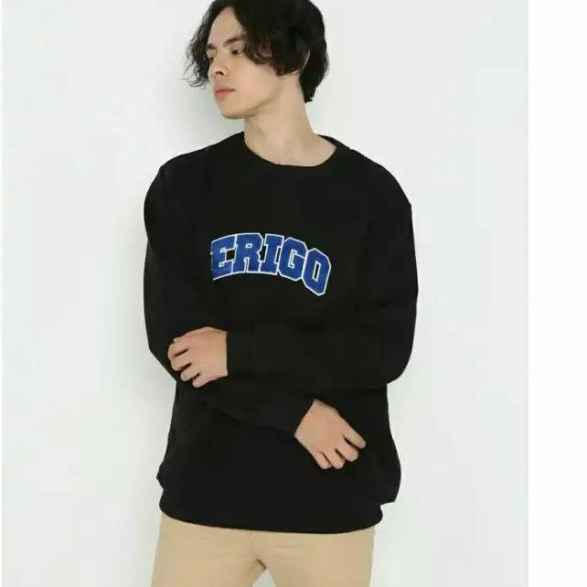 Khuyên Tai Thiết Kế Đơn Giản Cá Tính★ Áo Nỉ Dài Tay Cổ Tròn Thời Trang Nam Nữ | BigBuy360 - bigbuy360.vn