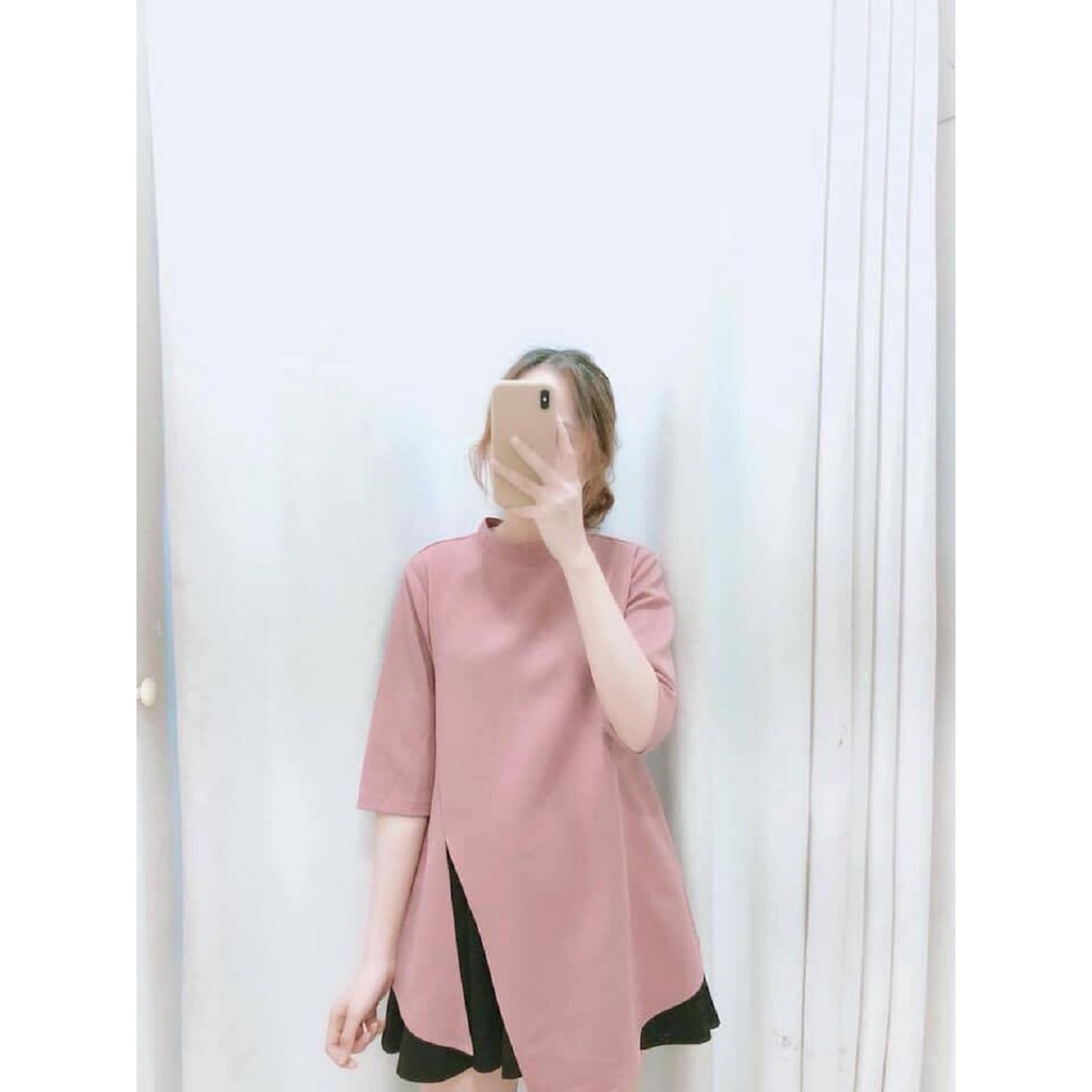 Áo thun vạt cách điệu