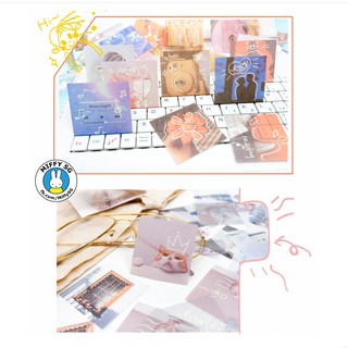 Bộ 30 sticker ảnh DẠ QUANG