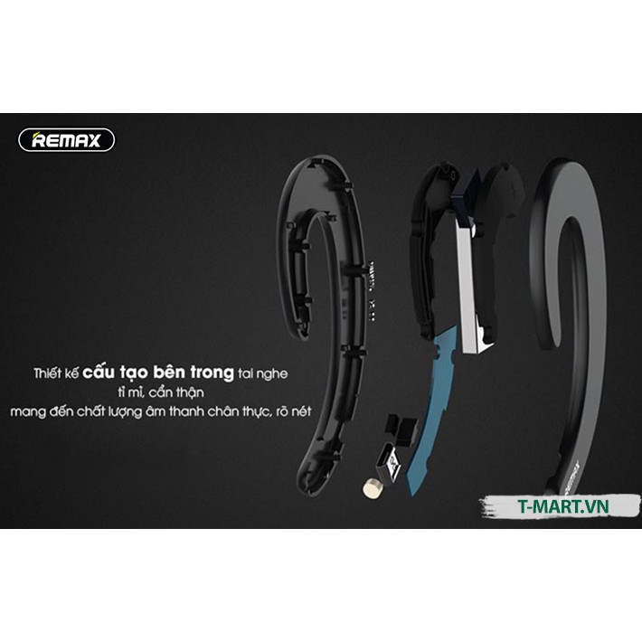 Tai nghe Bluetooth dẹt siêu mỏng Remax RB - T20