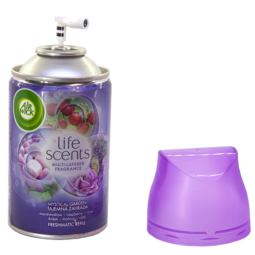 HƯƠNG HOA HỒNG,Bình xịt tinh dầu thiên nhiên Air Wick Mystical Garden 250ml,xông phòng,chỉ chứa tinh dầu không chứa nước