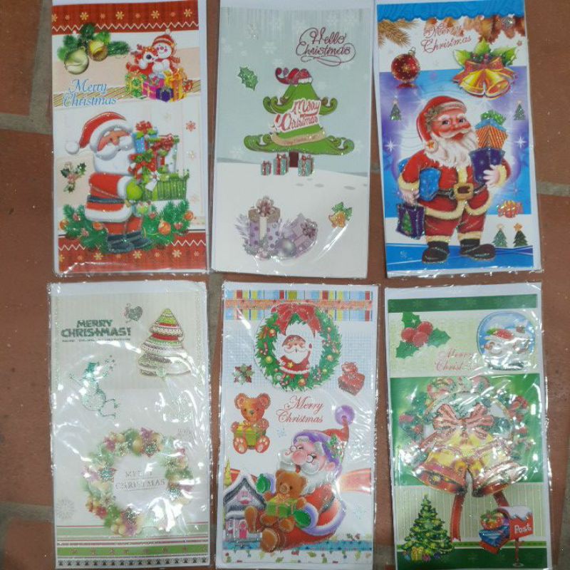 Thiệp 3D quà tặng mừng giáng sinh noel