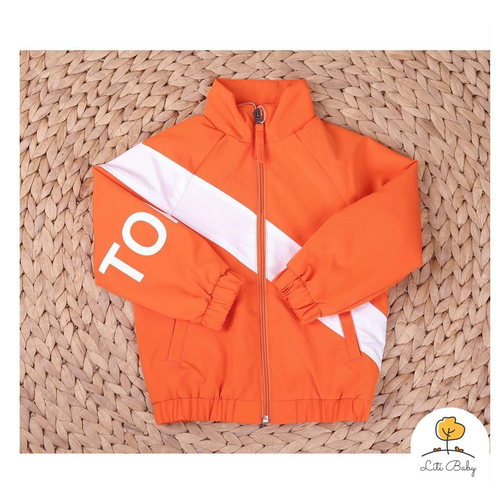 Áo gió thu đông hai lớp thể thao phối màu cổ cao, bo gấu bé gái size 2-12T, cho bạn từ 11-35kg. Chất gió đẹp, dày dặn