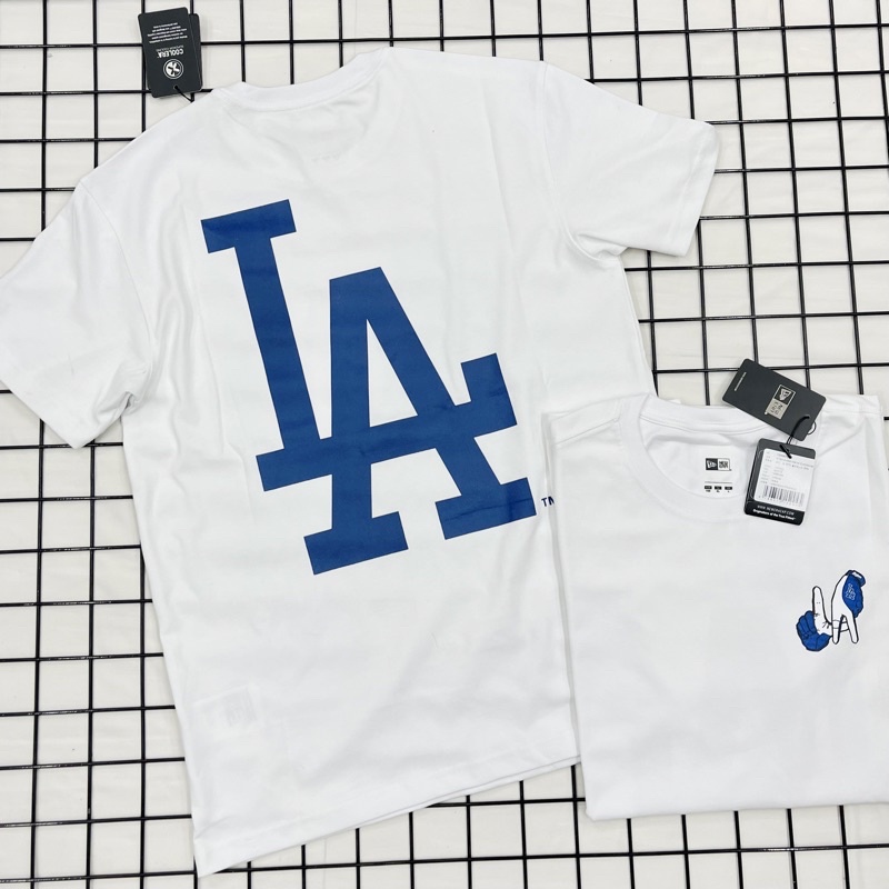 [CHÍNH HÃNG] ÁO THUN NEW ERA LA TRẮNG BANDANA  - ÁO TSHIRT FULL TAG - UNISEX NAM NỮ - HÀNG NHẬP KHẨU
