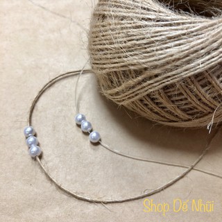 100m Dây Gai Dầu Thân Mảnh Φ1mm Trang Trí Quà Tặng & Đồ Thủ Công