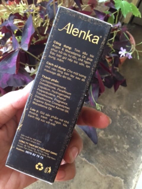 SERUM DƯỠNG TÓC ALENKA