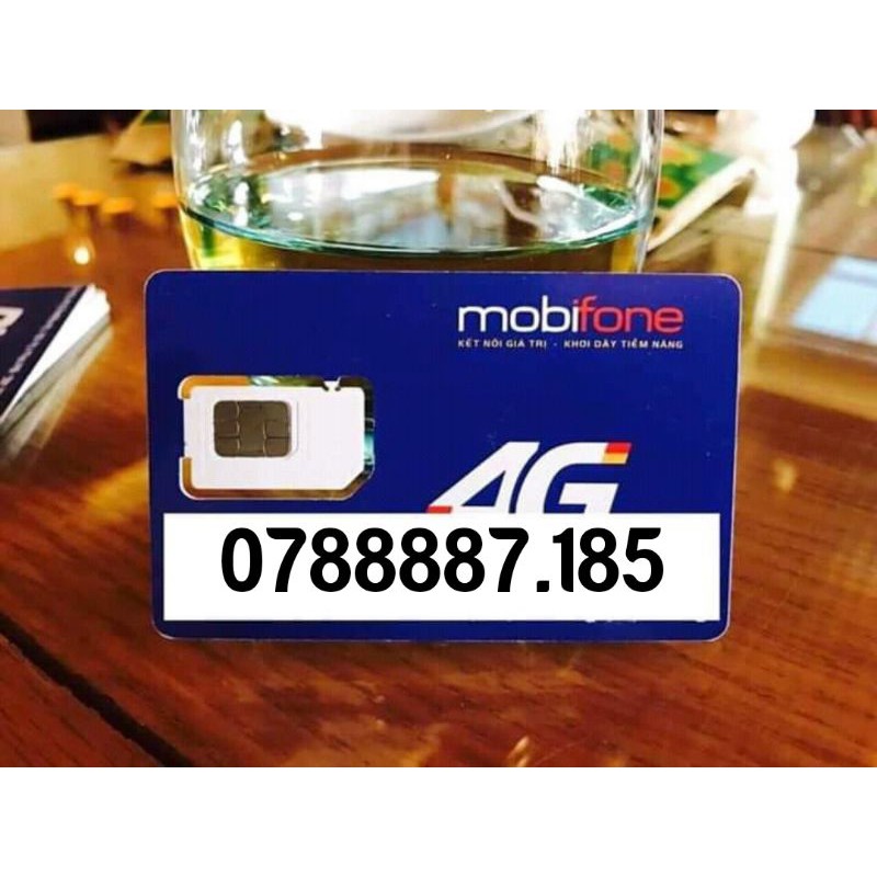 SIM MOBIFONE 4G SỐ ĐẸP TỨ 8 ĐUÔI NĂM SINH 90
