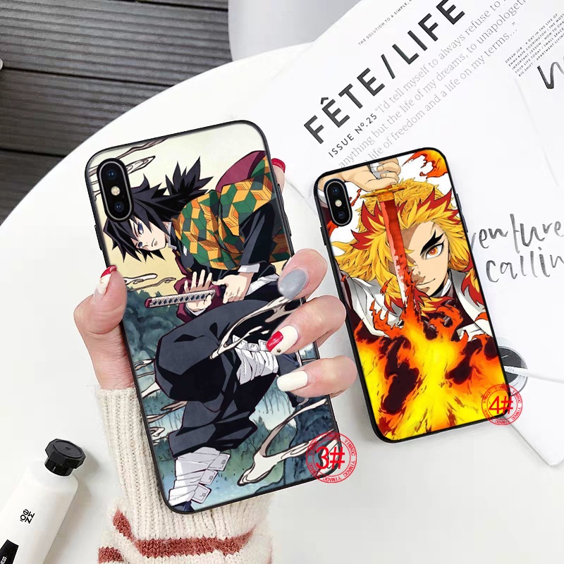 Ốp Điện Thoại TPU Dẻo Họa Tiết Hoạt Hình Demon Slayer Cho Oppo A94 A95 Reno 2 2Z 2F 3 4 Pro 5 Lite 5F 23RT