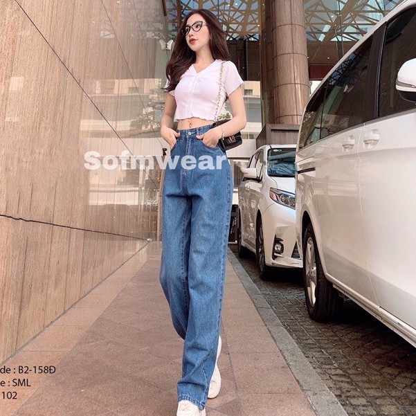 Quần Jean Nữ Ống Rộng Tiqi Nhiều Mẫu | BigBuy360 - bigbuy360.vn