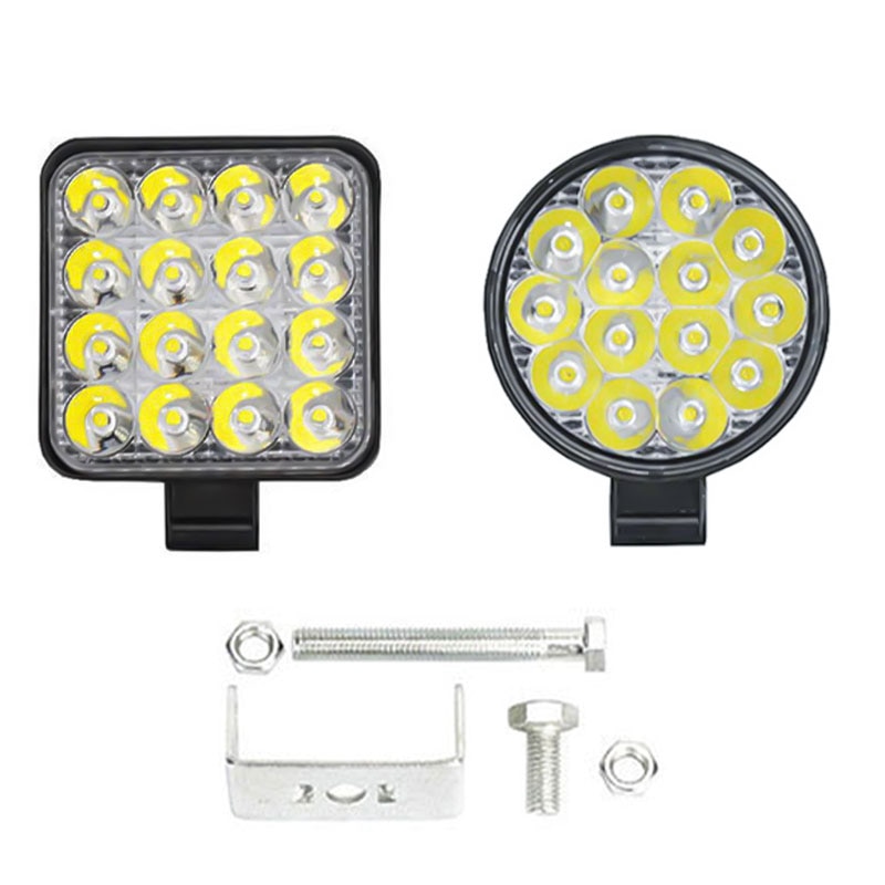 Đèn chiếu sáng làm việc LED 12V 24V 48W 6500K tự động 4x4 cho xe ô tô