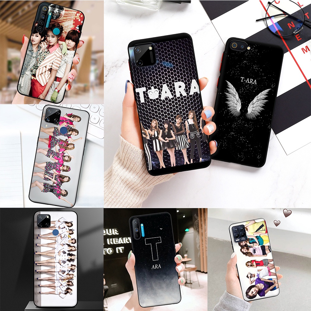 Ốp Điện Thoại Mềm Hình Chữ t-ara Thời Trang Cho OPPO Realme C21 C25 C11 8 8s V13 Narzo 30 30A