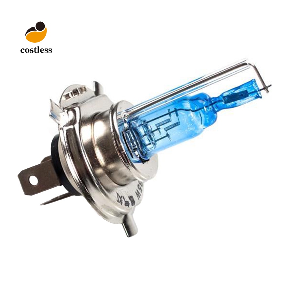 Đèn Pha H4 Halogen Xenon Hid 3 Tiếp Điểm Siêu Sáng 12V 35W