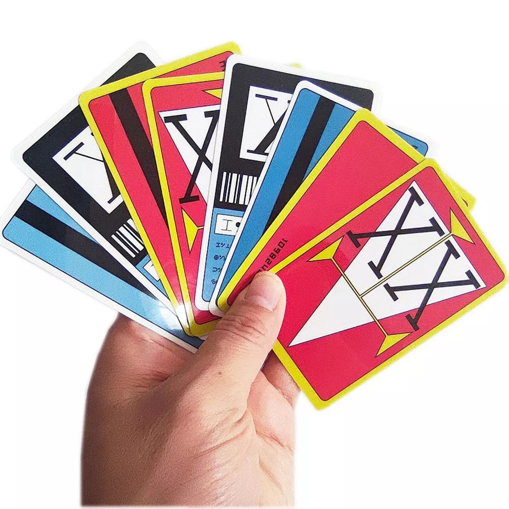 Thẻ nhựa in hình các nhân vật trong Hunter x Hunter độc đáo