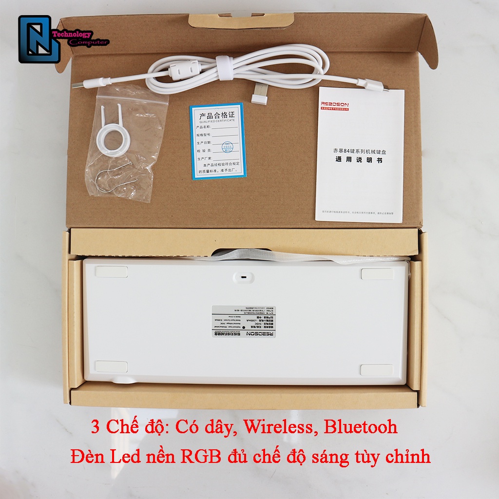 Bộ Kit ReadSon WL84 Led RGB Kết Nối 3 Chế Độ Cổng Type C Có Hot Swap Loại Tốt