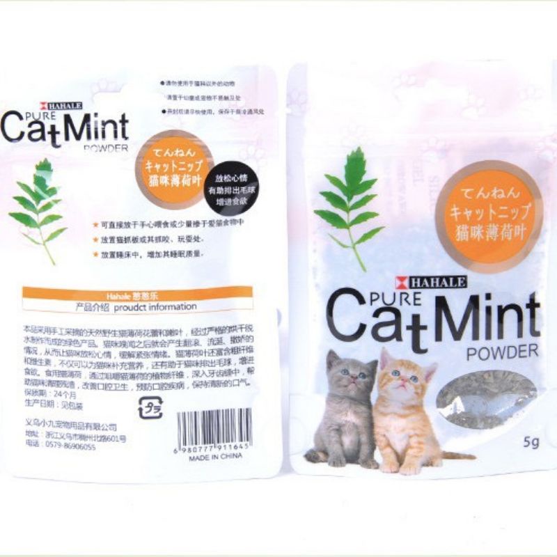 Bạc Hà Mèo ( Catmint ) Túi 5g