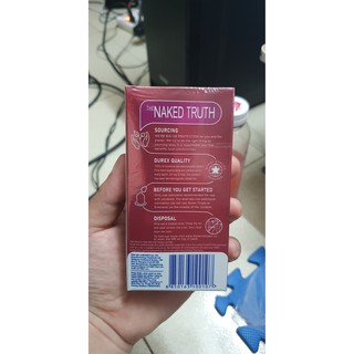 [Chính Hãng] Bao cao su Durex Fetherlite 12 bao / Hộp