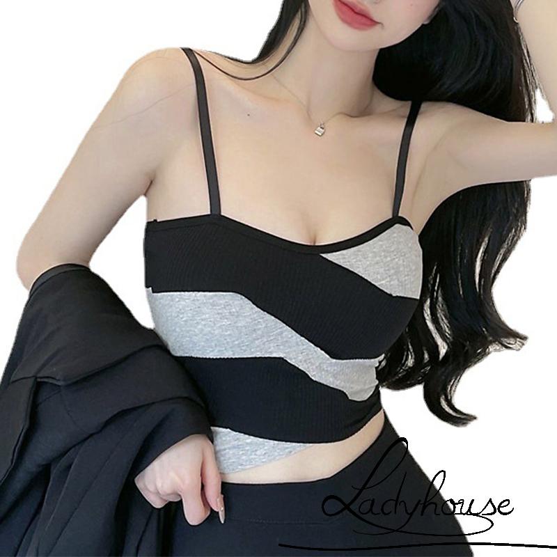 Áo Không Tay Hở Vai Màu Sắc Thời Trang Dành Cho Nữ