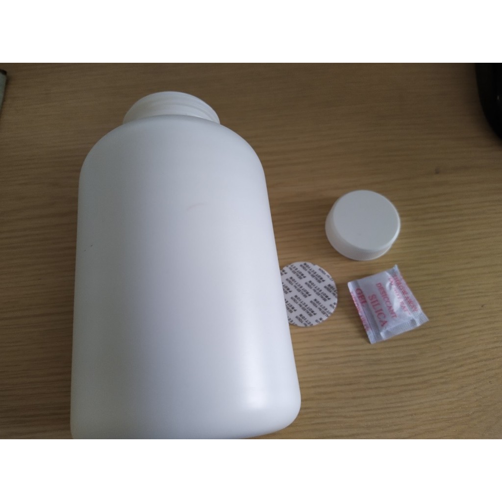 Lọ Nhựa Đựng Dược Dung Tích Lớn 750Ml - Lọ Nhựa Dược Trắng Đựng 500 Viên Nang Size 0, 1000 Viên Nén, Viên Hoàn Thuốc