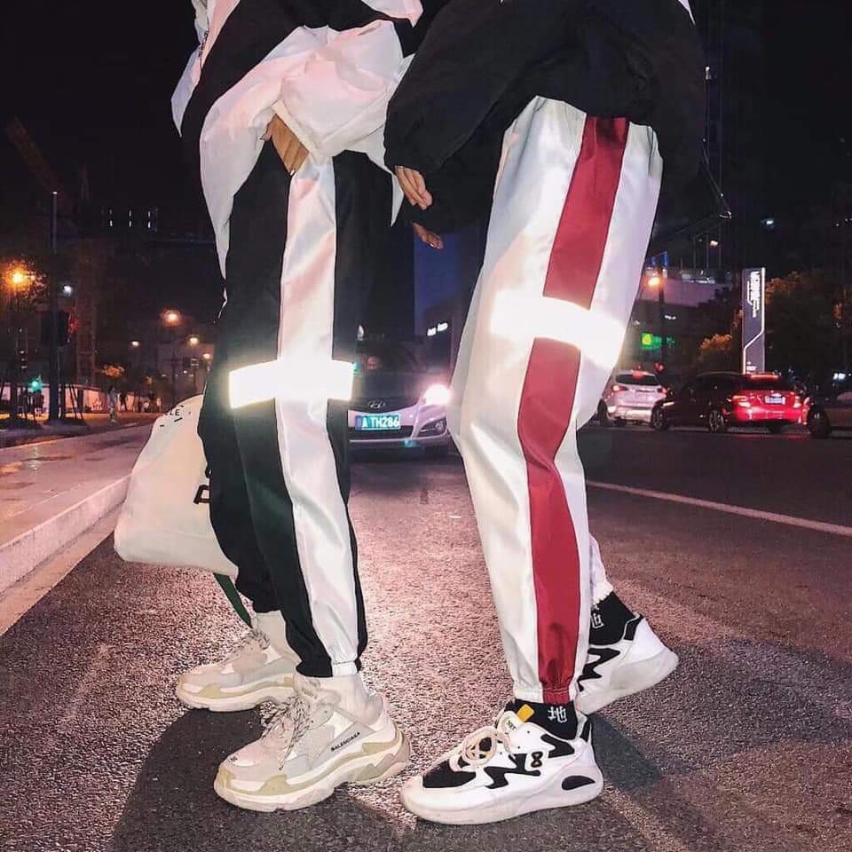 [FREESHIP_99K] Quần jogger dù nam nữ phản quang phát sáng thể thao - TH165 | BigBuy360 - bigbuy360.vn