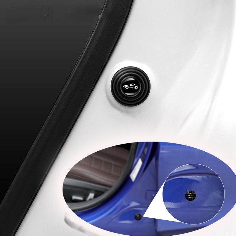 1/8 Vòng Đệm Giảm Sốc Chống Nước Chống Va Đập Gắn Nắp Sau Cửa Xe Hơi