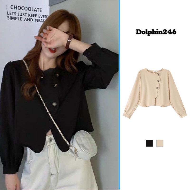 Aó sơ mi nữ kiểu Hàn Quốc đẹp dễ thương ulzzang tay dài bigsize form rộng đẹp kiểu công sở M-8