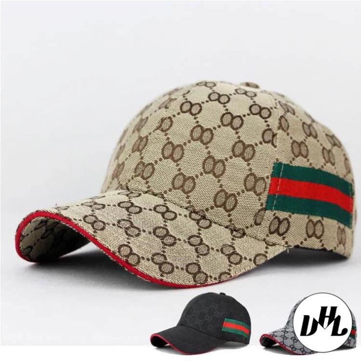 (Hàng VNXK) Nón kết nam, Mũ lưỡi trai nam nữ GUCCI vải Kaki dày siêu chất và ngầu (Ảnh thật)