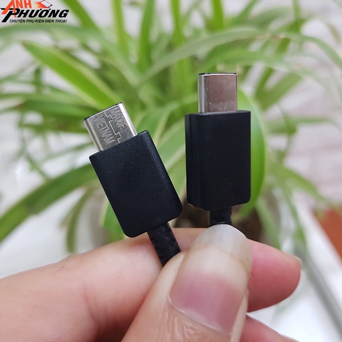 Dây sạc nhanh Samsung, Cáp sạc Type C -> Type C, Cổng USB -> Type C